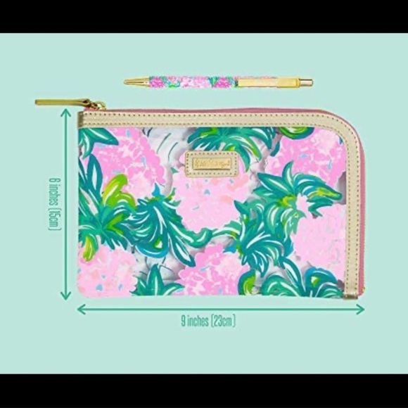 LILLY PULITZER Pencil Case with Planner Accessories, Agenda Pack - Picture 5 of 5